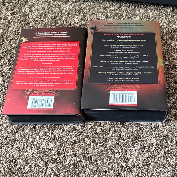 Fourth Wing and Iron Flame Books by Rebecca Yarros - Picture 3 of 4
